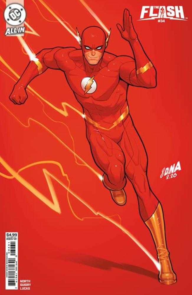 Comics - Flash 34 Cover C David Nakayama Card Stock Variant - Fan-Tastic Cards & Comics - DC Comics