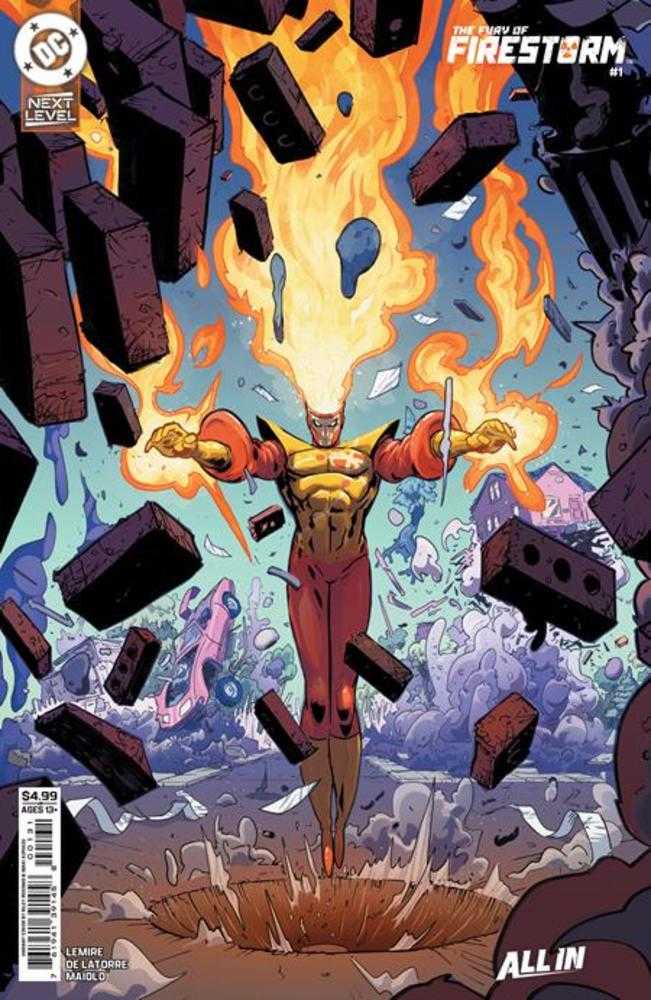 Comics - Fury Of Firestorm 1 (Of 6) Cover B Riley Rossmo Card Stock Variant - Fan-Tastic Cards & Comics - DC Comics