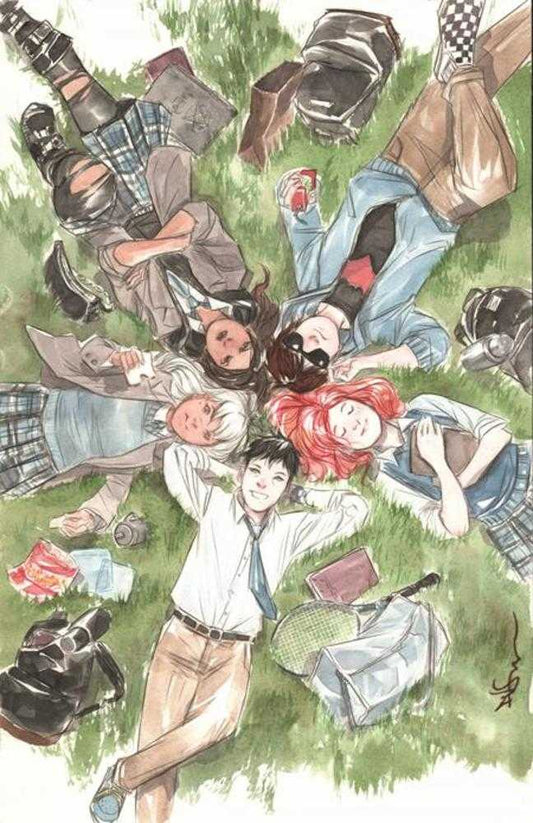 Comics - Gotham Academy First Year 1 (Of 6) Cover B Dustin Nguyen Variant - Fan - Tastic Cards & Comics - DC Comics