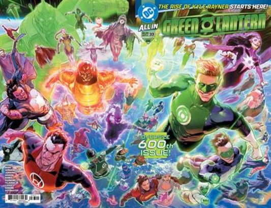 Comics - Green Lantern 33 Cover A Xermanico Wraparound (600) - Fan-Tastic Cards & Comics - DC Comics