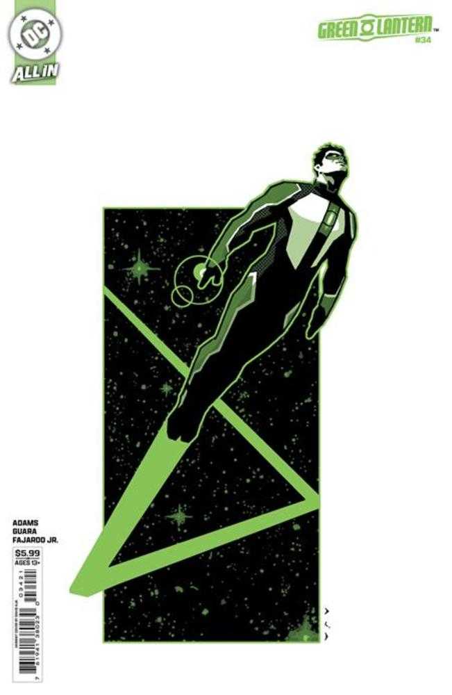 Comics - Green Lantern 34 Cover B David Aja Card Stock Variant - Fan-Tastic Cards & Comics - DC Comics