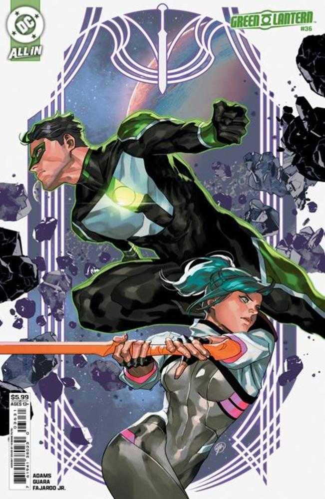 Comics - Green Lantern 36 Cover C Yasmine Putri Card Stock Variant - Fan-Tastic Cards & Comics - DC Comics