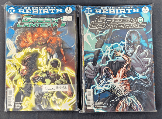 Comics - Green Lanterns Rebirth Issues 1 - 35 Story Arc 2016 Sam Humphries - Fan - Tastic Cards & Comics - DC Comics