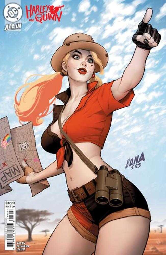 Comics - Harley Quinn 56 Cover B David Nakayama Card Stock Variant - Fan-Tastic Cards & Comics - DC Comics