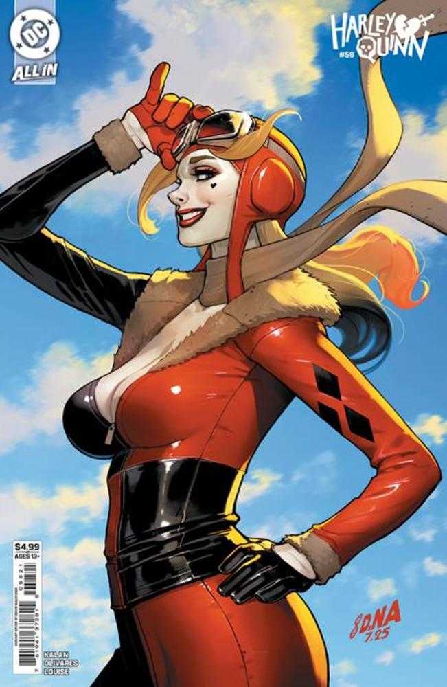 Comics - Harley Quinn 58 Cover B David Nakayama Card Stock Variant - Fan-Tastic Cards & Comics - DC Comics