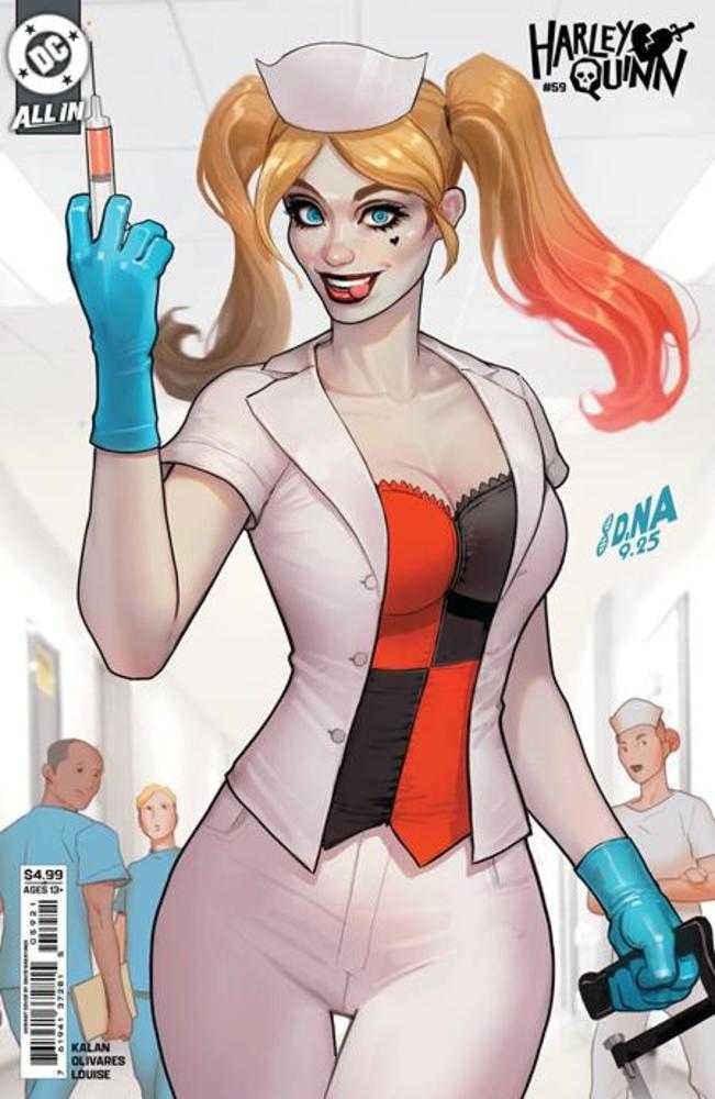 Comics - Harley Quinn 59 Cover B David Nakayama Card Stock Variant - Fan-Tastic Cards & Comics - DC Comics