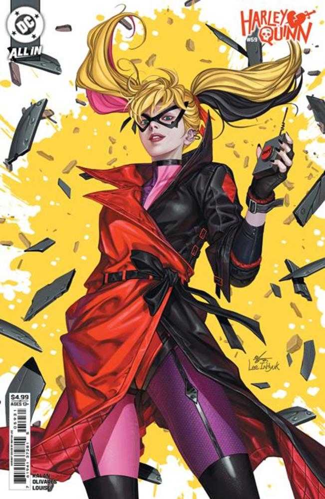 Comics - Harley Quinn 59 Cover C Inhyuk Lee Card Stock Variant - Fan-Tastic Cards & Comics - DC Comics