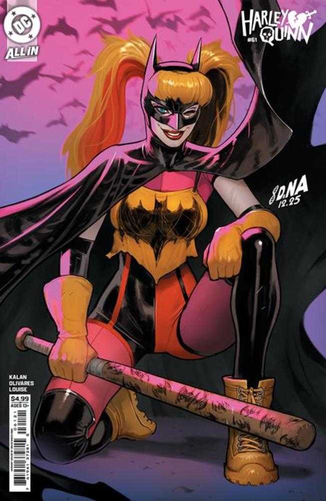 Comics - Harley Quinn 61 Cover B David Nakayama Card Stock Variant - Fan-Tastic Cards & Comics - DC Comics