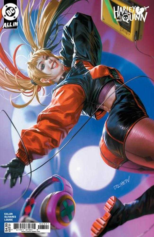 Comics - Harley Quinn 63 Cover D Derrick Chew Card Stock Variant - Fan-Tastic Cards & Comics - DC Comics