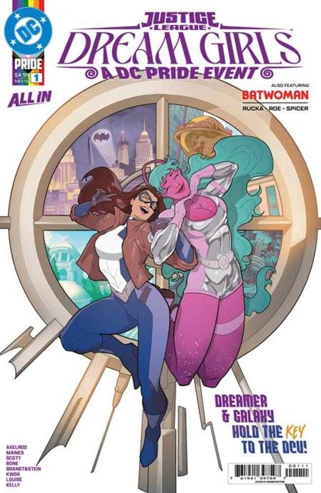 Comics - Justice League Dream Girls A DC Pride Event 1 (Of 4) Cover A Brandt&Stein - Fan-Tastic Cards & Comics - DC Comics