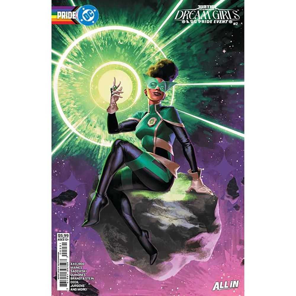 Comics - Justice League Dream Girls A DC Pride Event 2 (Of 4) Cover C Mateus Manhanini Card Stock Variant - Fan-Tastic Cards & Comics - DC Comics