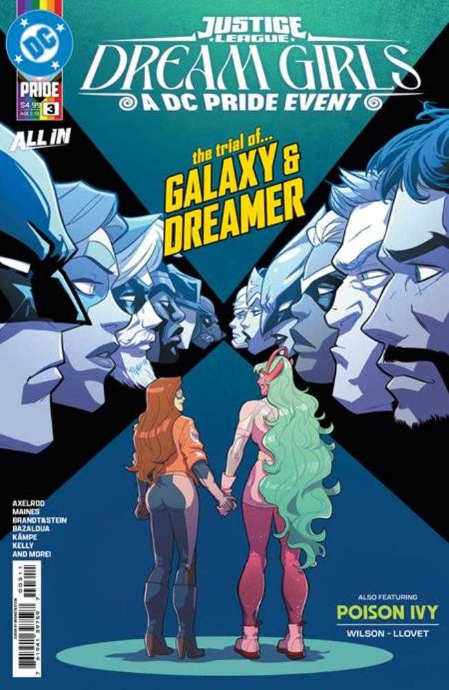 Comics - Justice League Dream Girls A DC Pride Event 3 (Of 4) Cover A Brandt&Stein - Fan-Tastic Cards & Comics - DC Comics