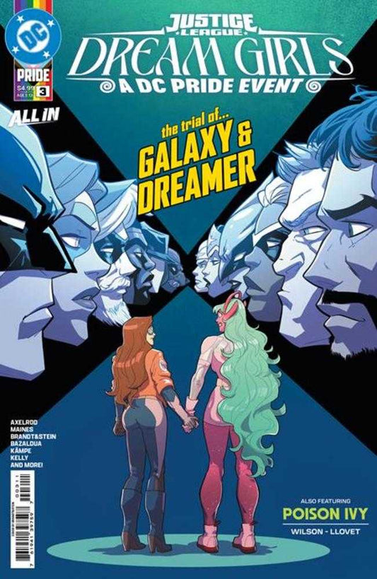Comics - Justice League Dream Girls A DC Pride Event 3 (Of 4) Cover A Brandt&Stein - Fan-Tastic Cards & Comics - DC Comics
