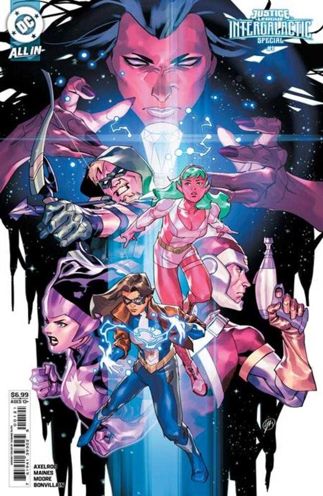 Comics - Justice League Intergalactic Special 1 (One Shot) Cover B Yasmine Putri Card Stock Variant - Fan-Tastic Cards & Comics - DC Comics