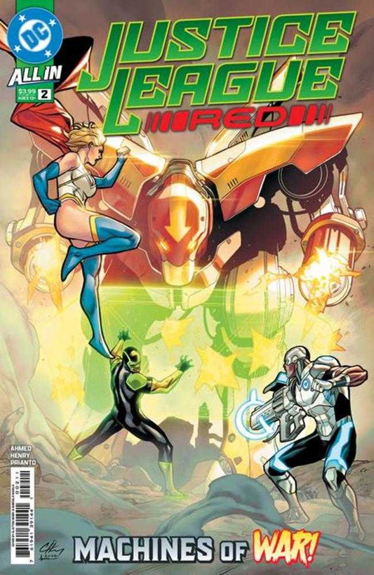Comics - Justice League Red 2 (Of 6) Cover A Clayton Henry - Fan - Tastic Cards & Comics - DC Comics