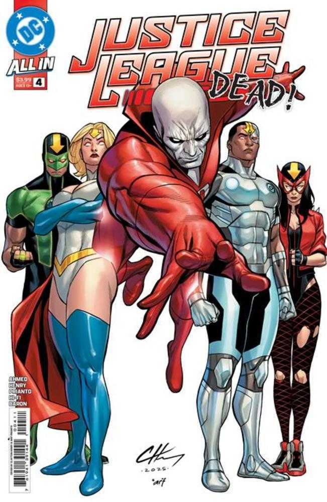 Comics - Justice League Red 4 (Of 6) Cover A Clayton Henry - Fan-Tastic Cards & Comics - DC Comics
