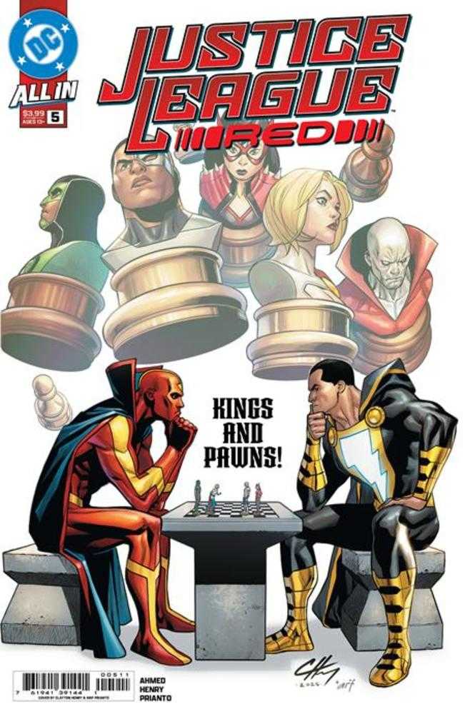 Comics - Justice League Red 5 (Of 6) Cover A Clayton Henry - Fan-Tastic Cards & Comics - DC Comics