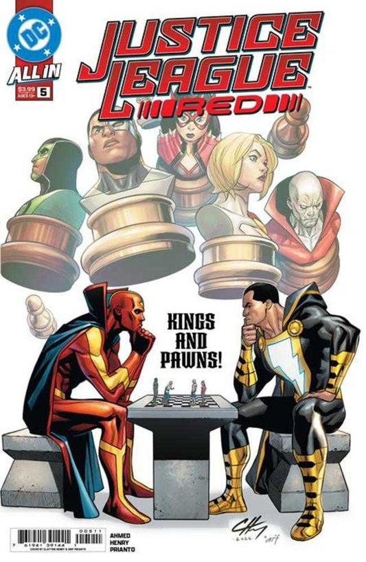 Comics - Justice League Red 5 (Of 6) Cover A Clayton Henry - Fan-Tastic Cards & Comics - DC Comics