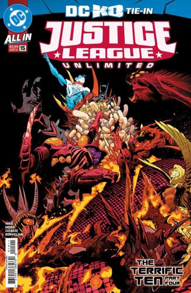 Comics - Justice League Unlimited 15 Cover A Dan Mora (DC K.O.) - Fan-Tastic Cards & Comics - DC Comics