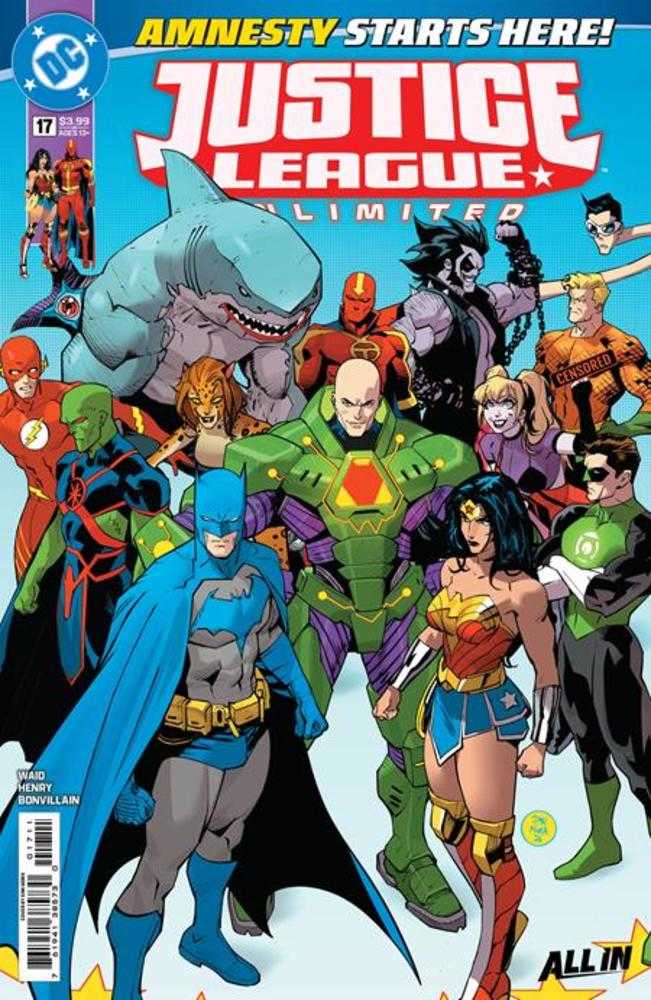 Comics - Justice League Unlimited 17 Cover A Dan Mora - Fan-Tastic Cards & Comics - DC Comics