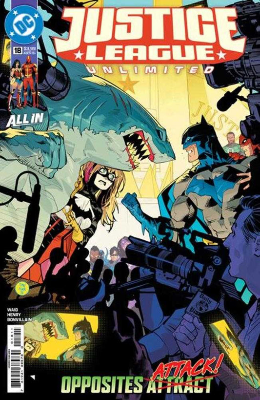Comics - Justice League Unlimited 18 Cover A Dan Mora (DC K.O.) - Fan-Tastic Cards & Comics - DC Comics