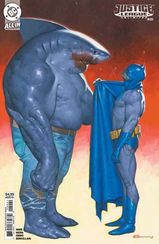 Comics - Justice League Unlimited 20 Cover D Fabrizio De Tommaso Card Stock Variant - Fan-Tastic Cards & Comics - DC Comics