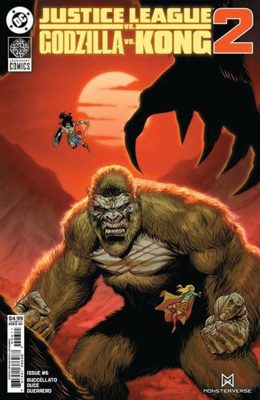 Comics - Justice League vs Godzilla vs Kong 2 6 (Of 7) Cover A Christian Duce - Fan - Tastic Cards & Comics - DC Comics