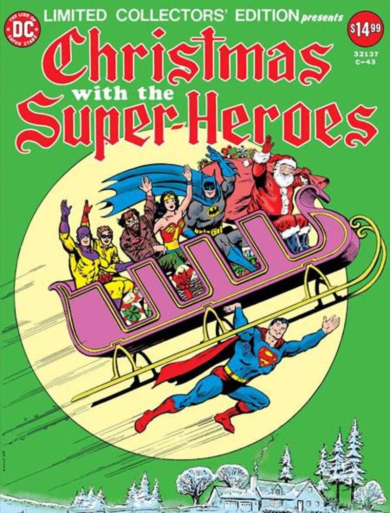 Comics - Limited Collectors Edition 43 Christmas With The Super Heroes Facsimile Edition Cover B Curt Swan Foil Variant - Fan - Tastic Cards & Comics - DC Comics