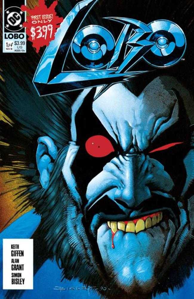 Comics - Lobo 1 Facsimile Edition Cover A Simon Bisley - Fan-Tastic Cards & Comics - DC Comics