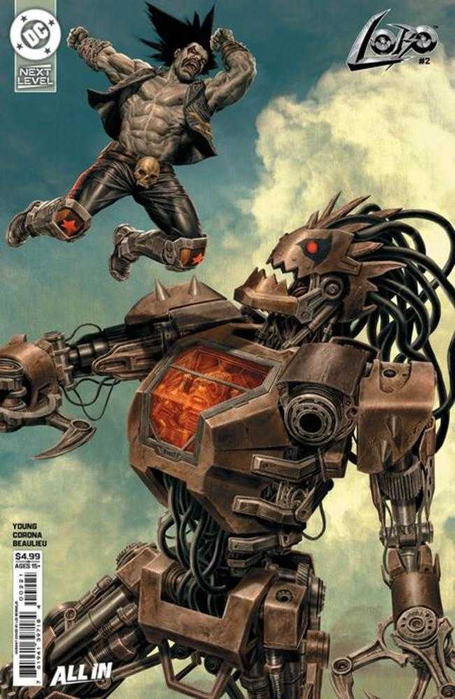 Comics - Lobo 2 Cover B Lee Bermejo Card Stock Variant - Fan-Tastic Cards & Comics - DC Comics