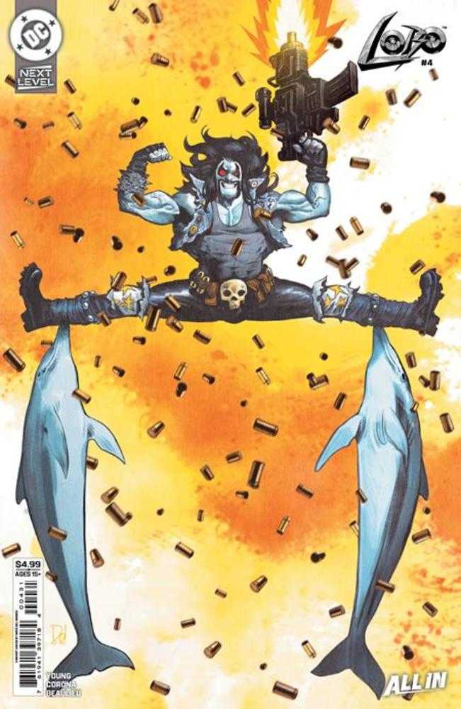 Comics - Lobo 4 Cover C Mike Del Mundo Card Stock Variant - Fan-Tastic Cards & Comics - DC Comics