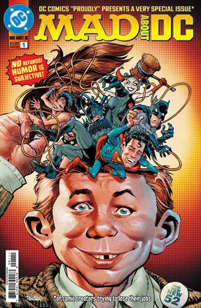 Comics - Mad About DC 1 (One Shot) Cover A Dan Panosian - Fan-Tastic Cards & Comics - DC Comics