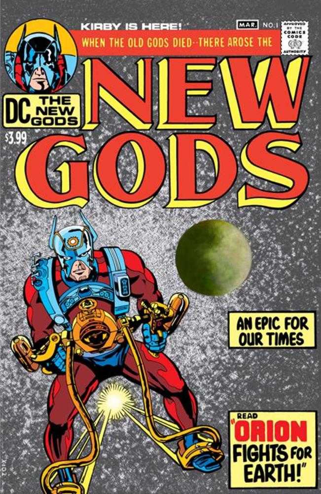 Comics - New Gods 1 Facsimile Edition Cover A Jack Kirby - Fan-Tastic Cards & Comics - DC Comics