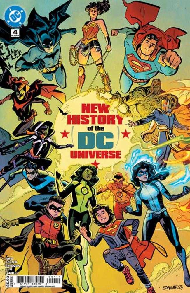 Comics - New History Of The DC Universe 4 (Of 4) Cover A Chris Samnee - Fan - Tastic Cards & Comics - DC Comics