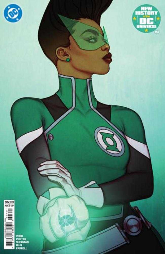 Comics - New History Of The DC Universe 4 (Of 4) Cover C Jenny Frison Card Stock Variant - Fan - Tastic Cards & Comics - DC Comics