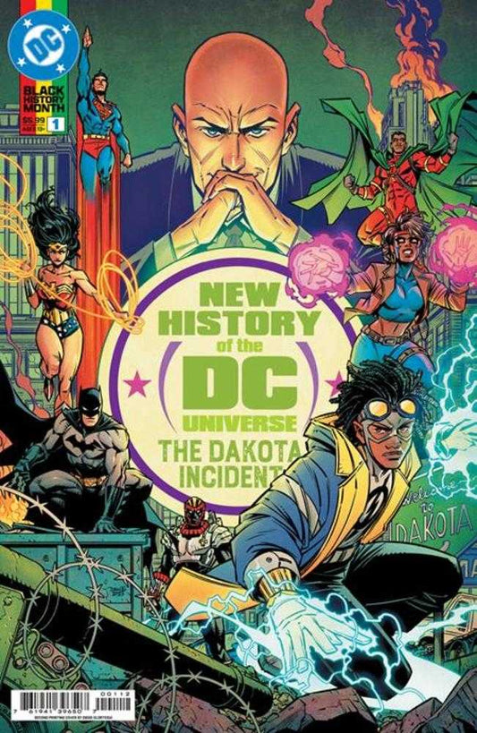 Comics - New History Of The DC Universe The Dakota Incident 1 (One Shot) 2nd Print Cover A Diego Olortegui - Fan-Tastic Cards & Comics - DC Comics