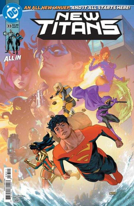 Comics - New Titans 33 Cover A Taurin Clarke - Fan-Tastic Cards & Comics - DC Comics