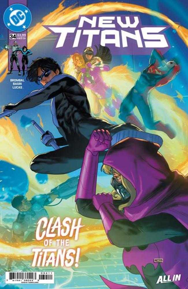 Comics - New Titans 34 Cover A Taurin Clarke - Fan-Tastic Cards & Comics - DC Comics