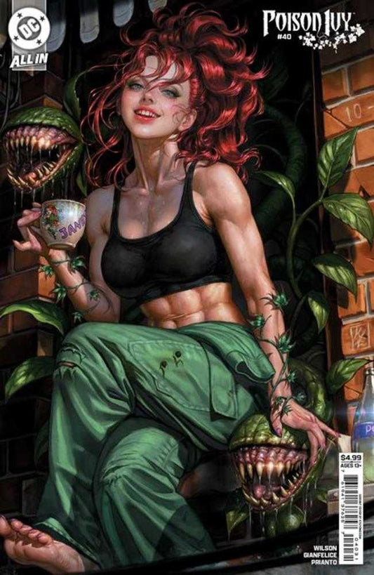 Comics - Poison Ivy 40 Cover C Kyuyong Eom Card Stock Variant - Fan - Tastic Cards & Comics - DC Comics
