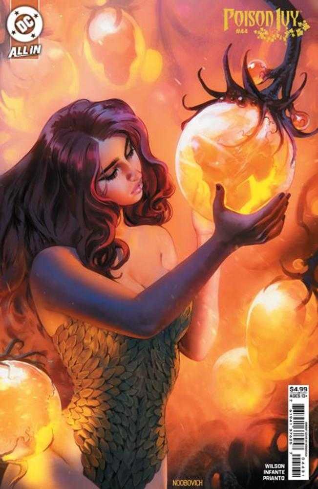 Comics - Poison Ivy 44 Cover C Noobovich Card Stock Variant - Fan-Tastic Cards & Comics - DC Comics
