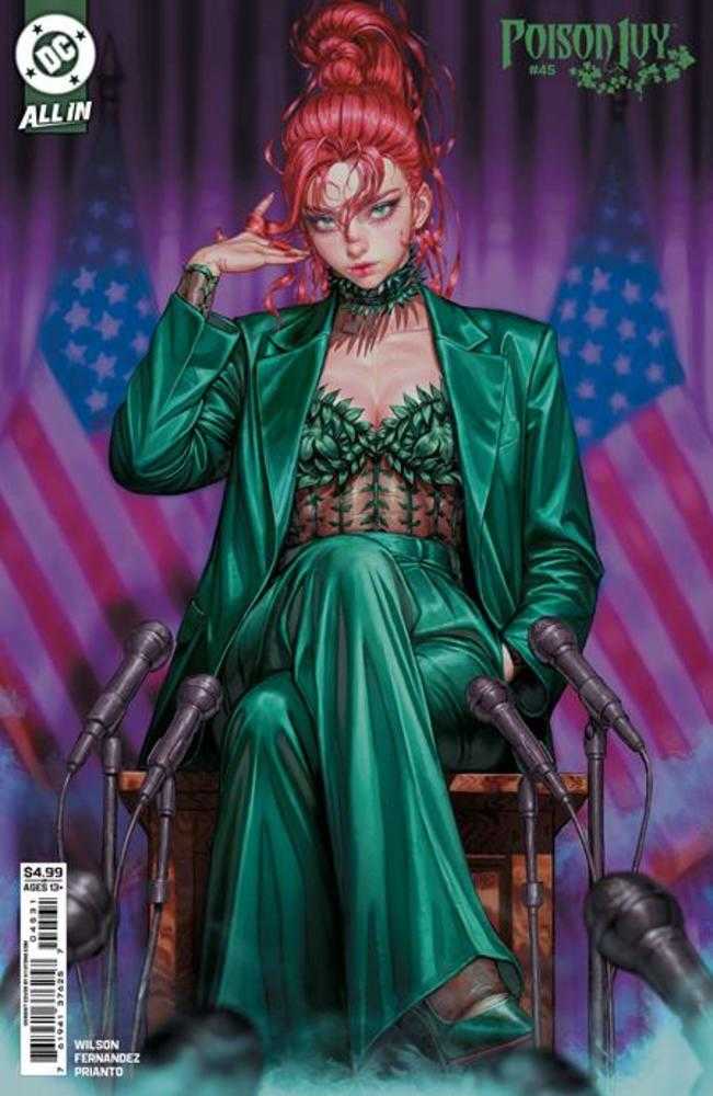 Comics - Poison Ivy 45 Cover C Kyuyong Eom Card Stock Variant - Fan-Tastic Cards & Comics - DC Comics