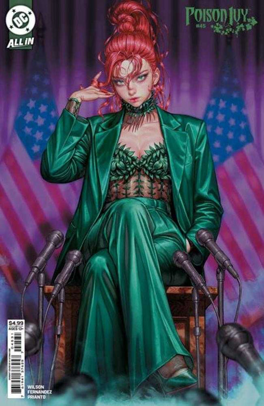 Comics - Poison Ivy 45 Cover C Kyuyong Eom Card Stock Variant - Fan-Tastic Cards & Comics - DC Comics