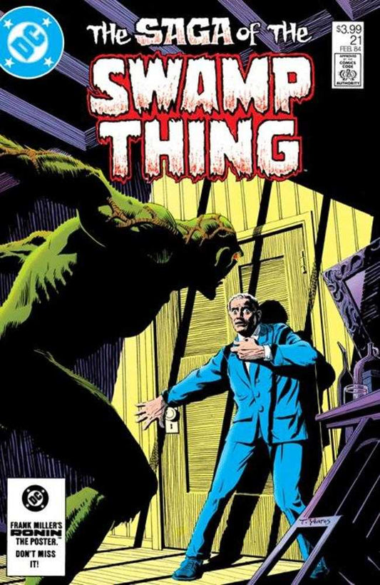 Comics - Saga Of The Swamp Thing 21 Facsimile Edition Cover A Tom Yeates - Fan-Tastic Cards & Comics - DC Comics