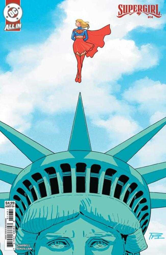 Comics - Supergirl 14 Cover C Bruno Redondo Card Stock Variant (The Reign Of The Superboys) - Fan-Tastic Cards & Comics - DC Comics