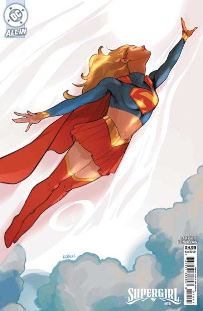 Comics - Supergirl 15 Cover D Karl Kerschl Card Stock Variant (The Reign Of The Superboys) - Fan-Tastic Cards & Comics - DC Comics