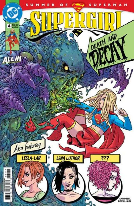 Comics - Supergirl 4 Cover A Sophie Campbell - Fan - Tastic Cards & Comics - DC Comics