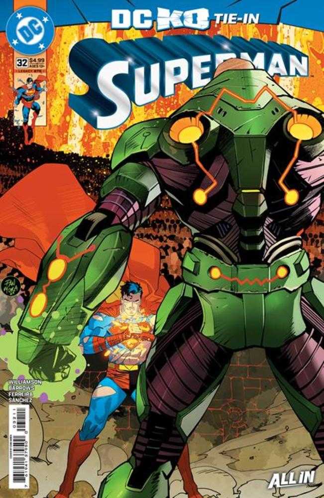 Comics - Superman 32 Cover A Dan Mora (DC K.O.) - Fan-Tastic Cards & Comics - DC Comics