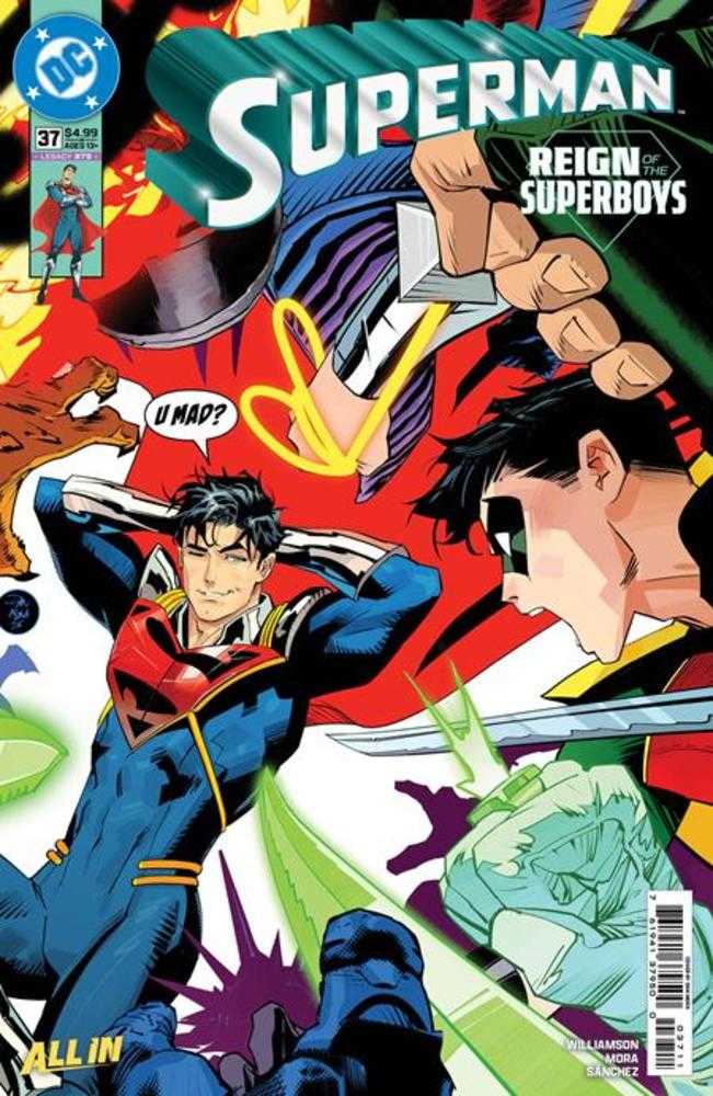 Comics - Superman 37 Cover A Dan Mora (The Reign Of The Superboys) - Fan-Tastic Cards & Comics - DC Comics