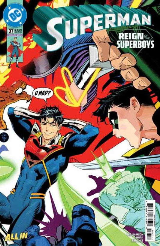 Comics - Superman 37 Cover A Dan Mora (The Reign Of The Superboys) - Fan-Tastic Cards & Comics - DC Comics