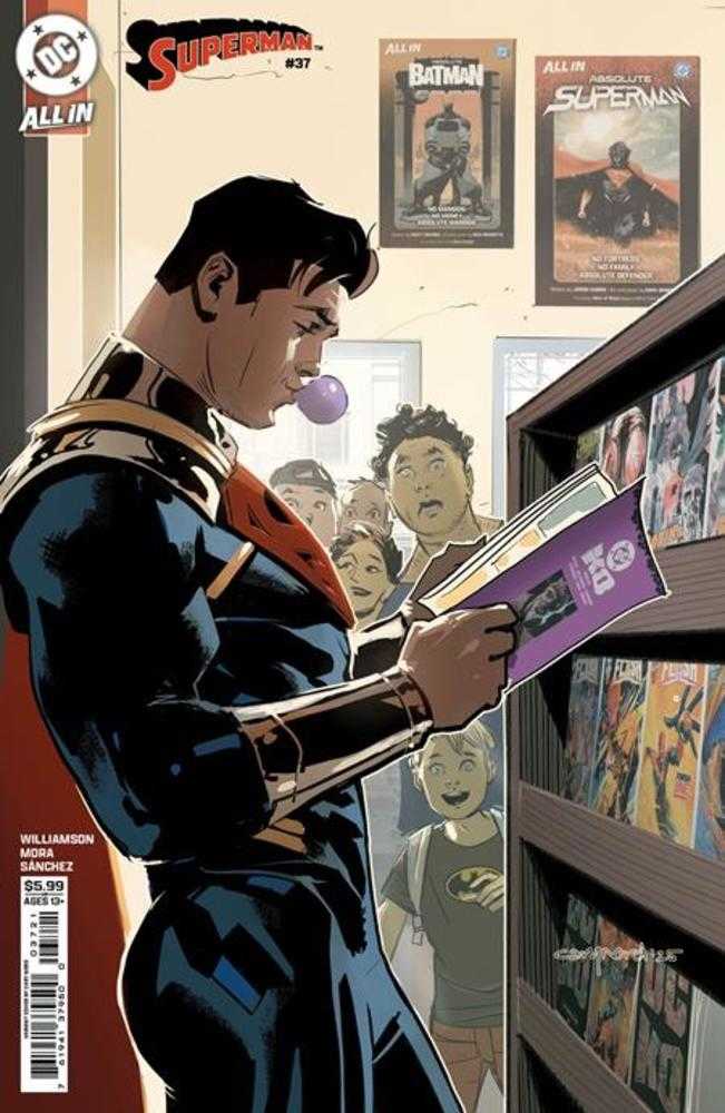 Comics - Superman 37 Cover B Cary Nord Card Stock Variant (The Reign Of The Superboys) - Fan-Tastic Cards & Comics - DC Comics